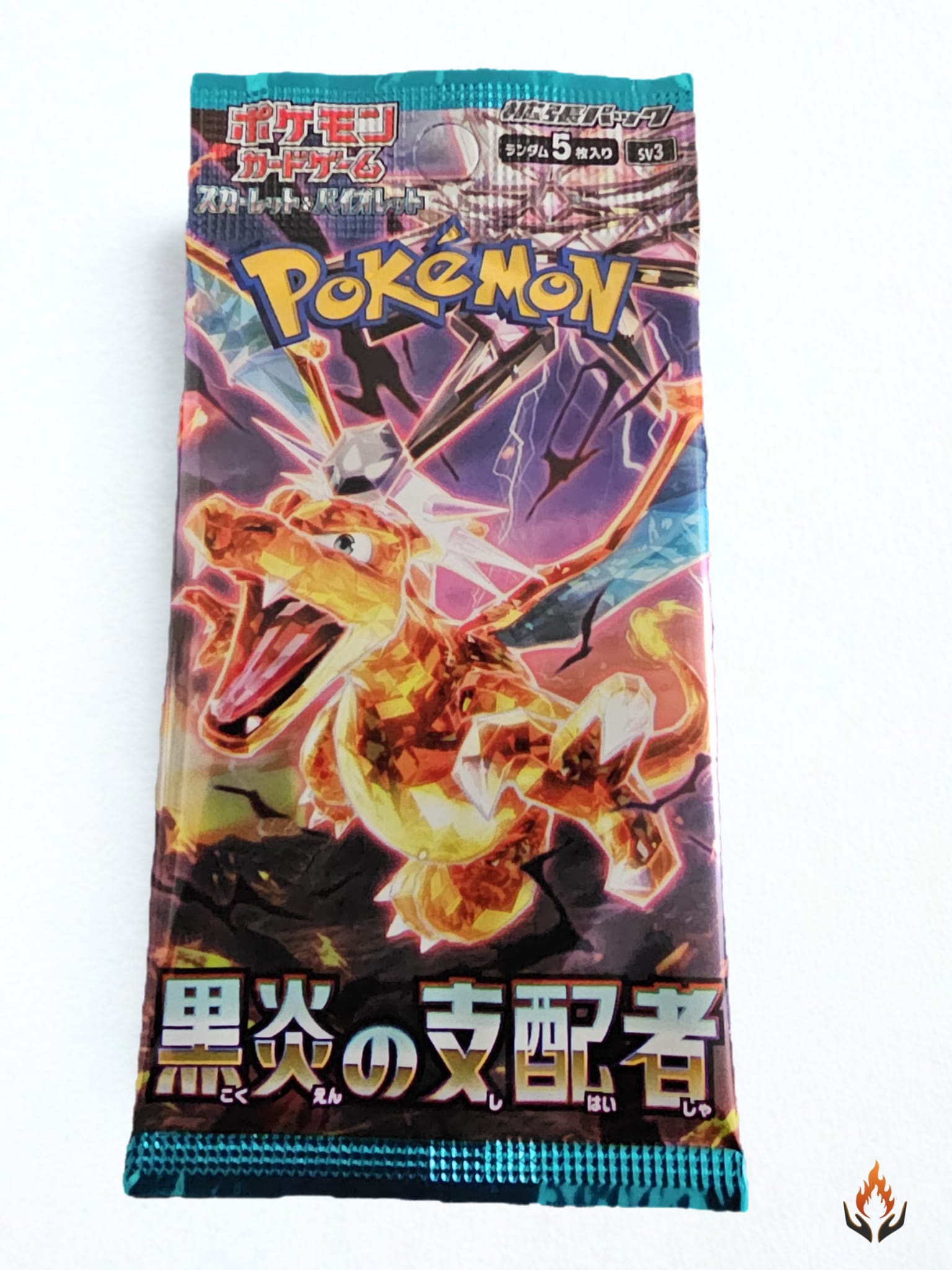 Pokemon Japanese sv3 Ruler of the Black Flame Booster Pack