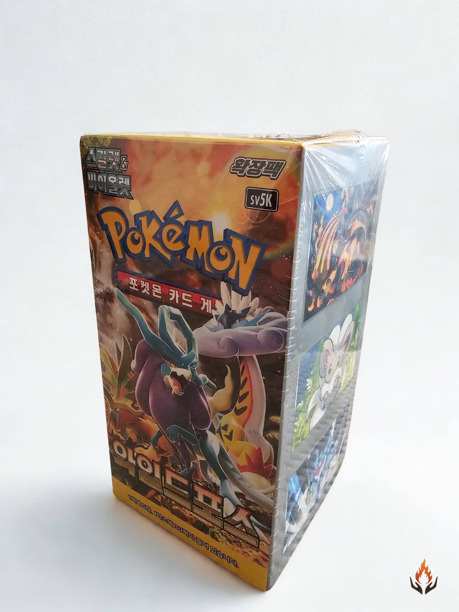 wild force pokemon booster box Pokémon Korean Wild Force Sv5K Booster Box – Fire Hands Collectibles
