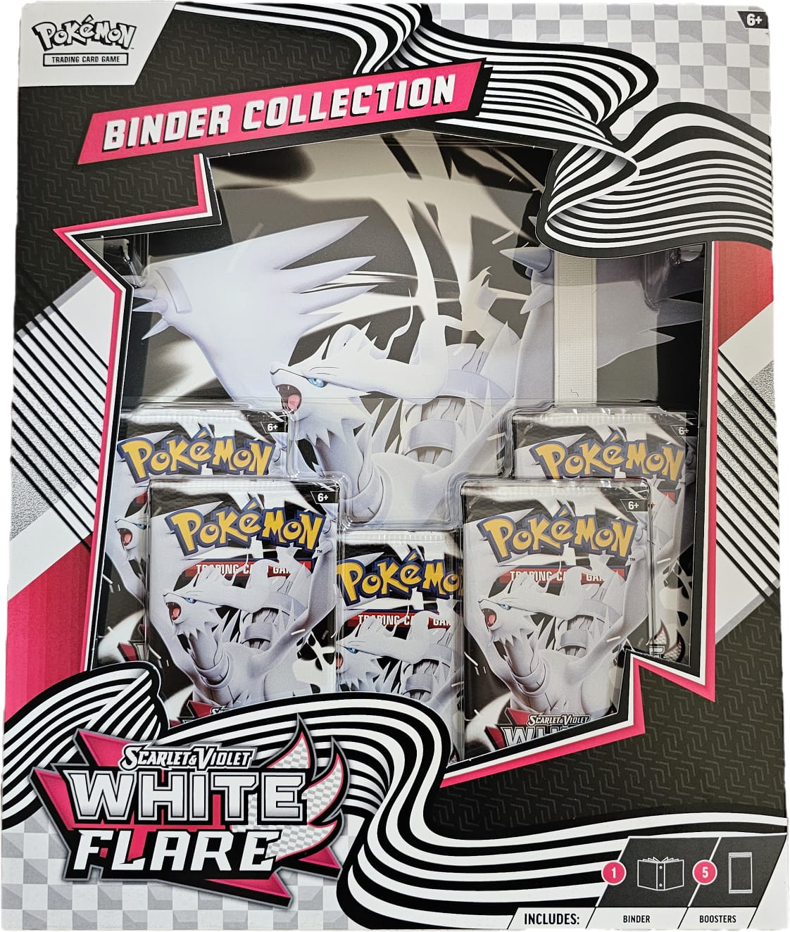 Pokémon English White Flare Binder Collection