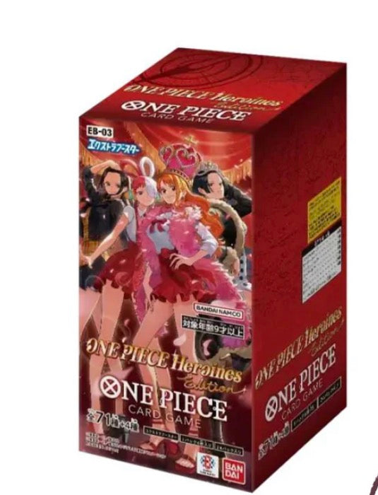 One Piece Japanese EB03 Heroines Edition Booster Box (PRE ORDER)