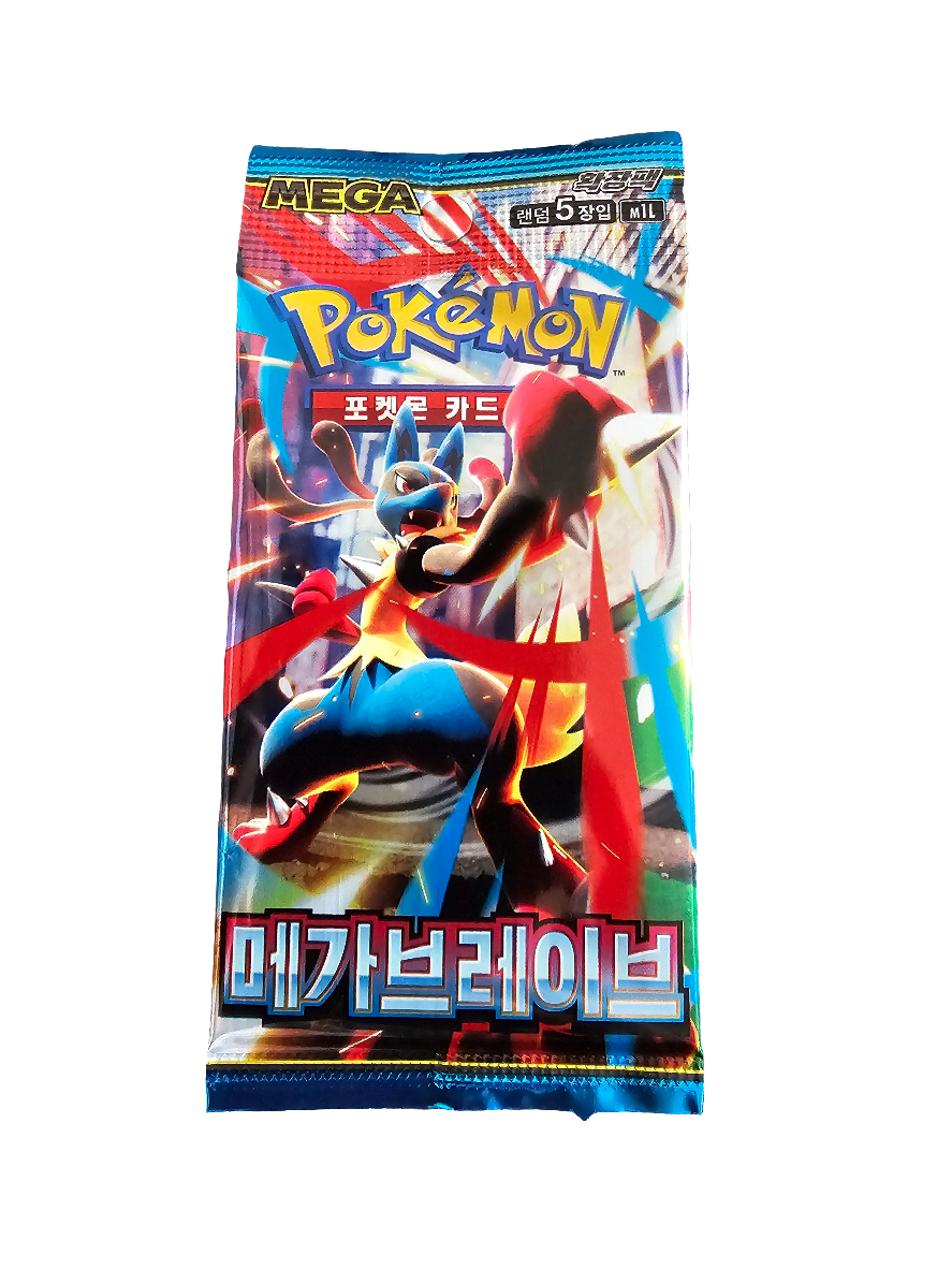Pokemon Korean Brave Booster Pack