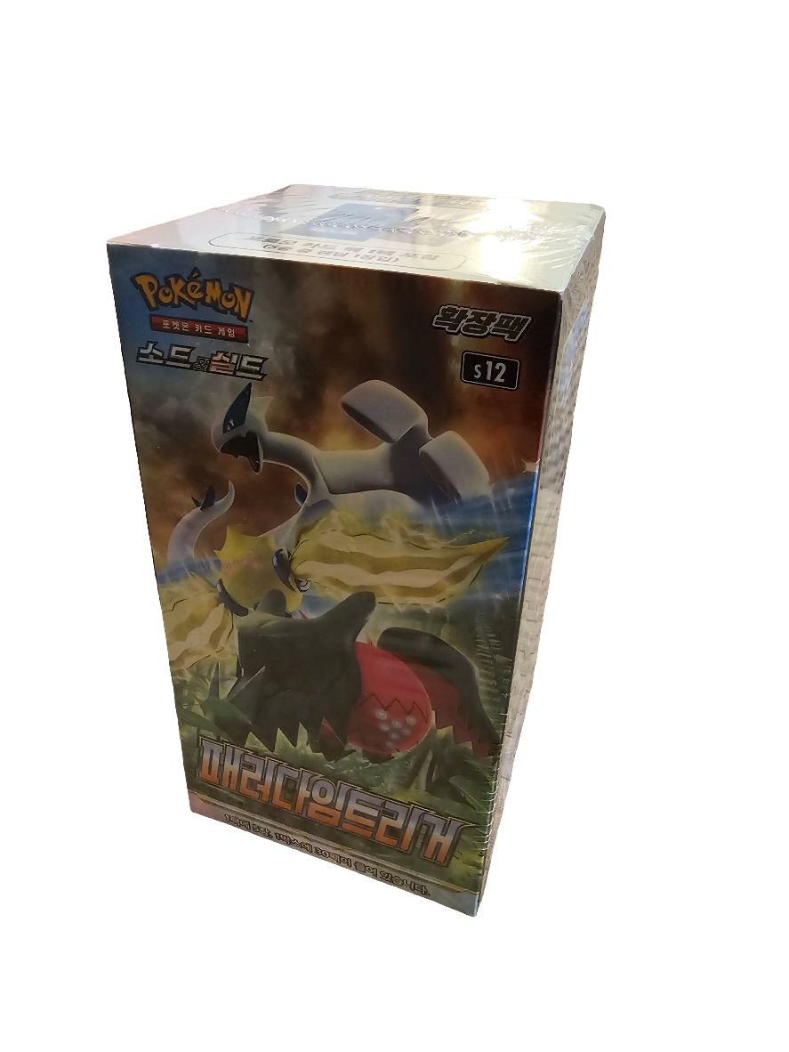 Pokemon Korean Paradigm Trigger S12 Booster Box with Promo