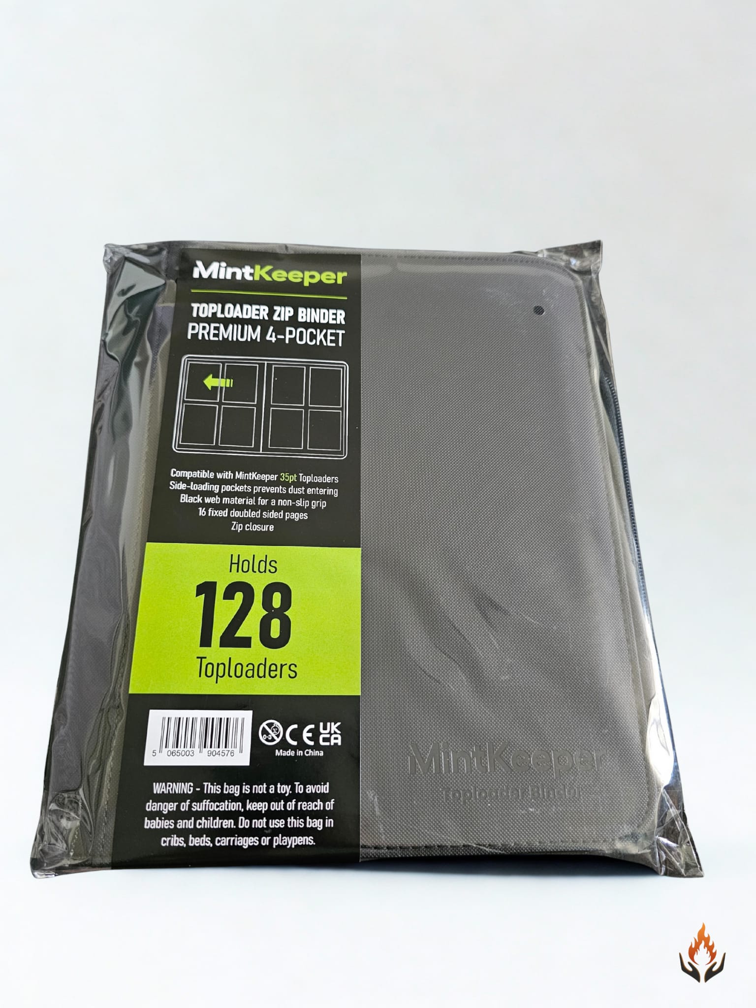 MintKeeper - Toploader Binder - 4 Pocket (Black)