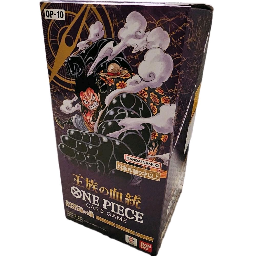 op10 japanese booster box One Piece OP10 - Royal Bloodline Japanese Booster Box #onepiece #op10 #cards Language: Japanese AVAILABLE FOR PURCHASE TODAY! 1 brand new sealed booster box contains 24 booster packs
