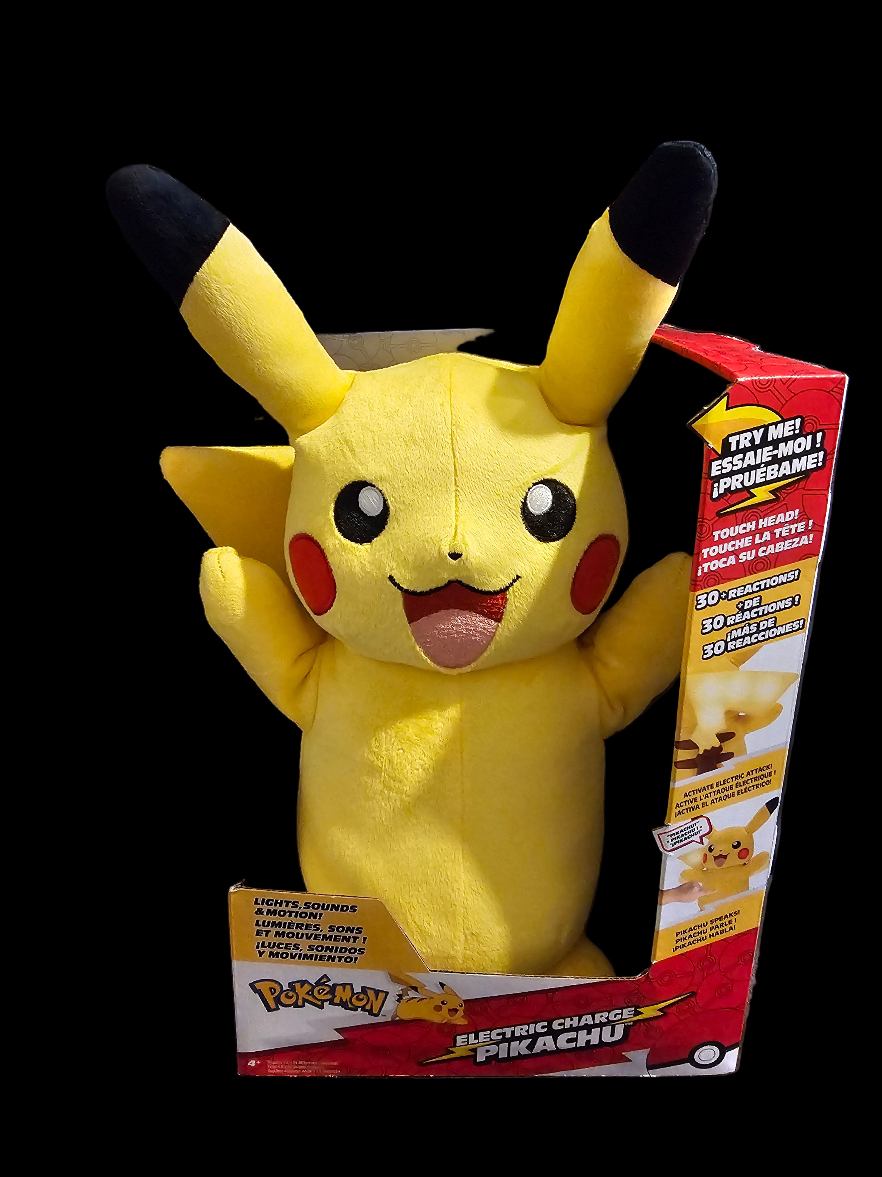 Pokemon Electric Charge Pikachu 10'' Plush