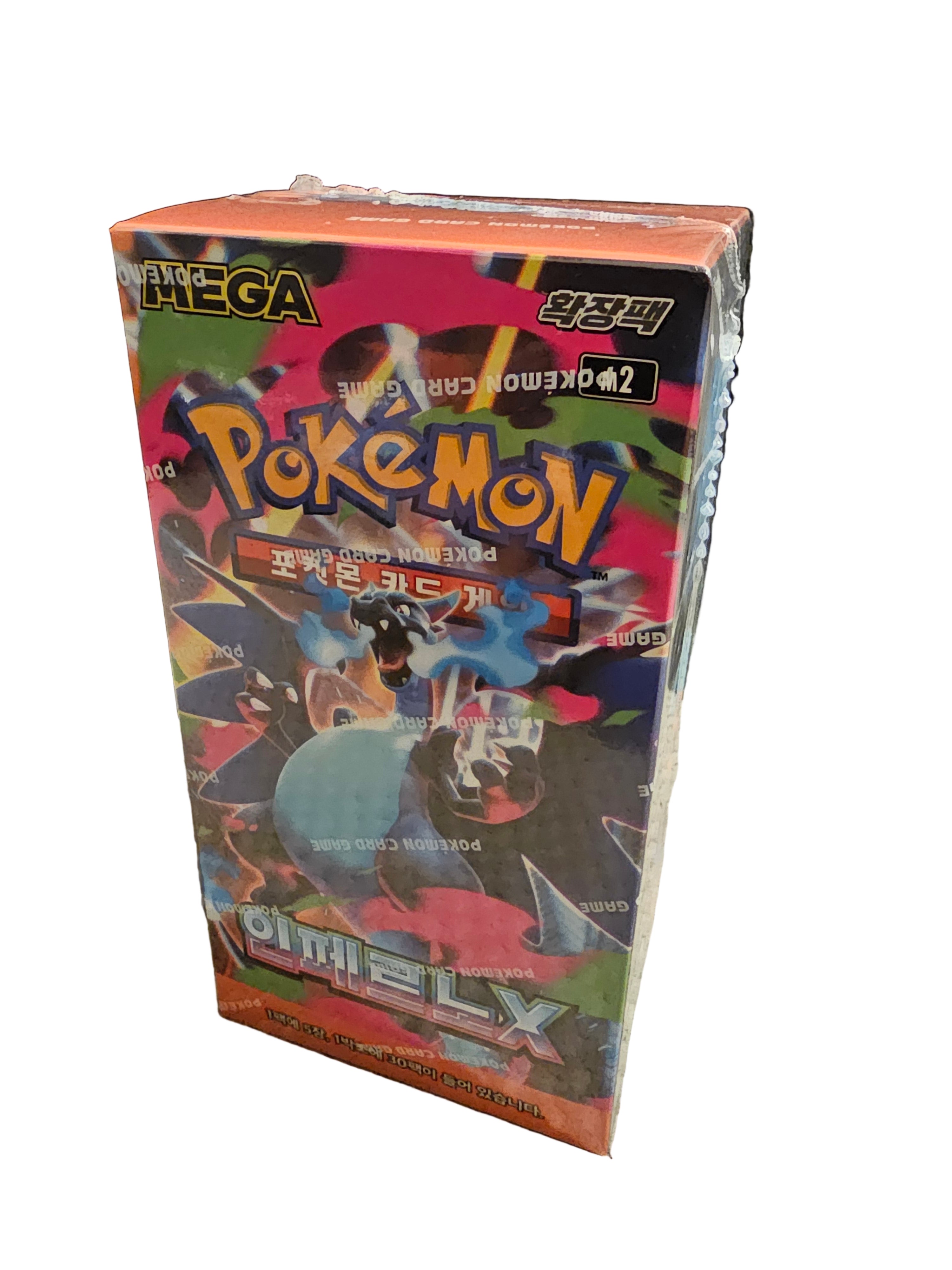 Pokemon Korean Inferno X Booster Box  Fire Hands Collectibles