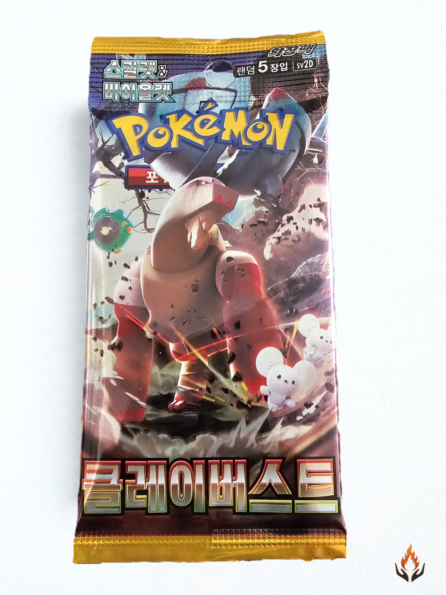 Pokemon Korean sv2D Clay Burst Booster Pack