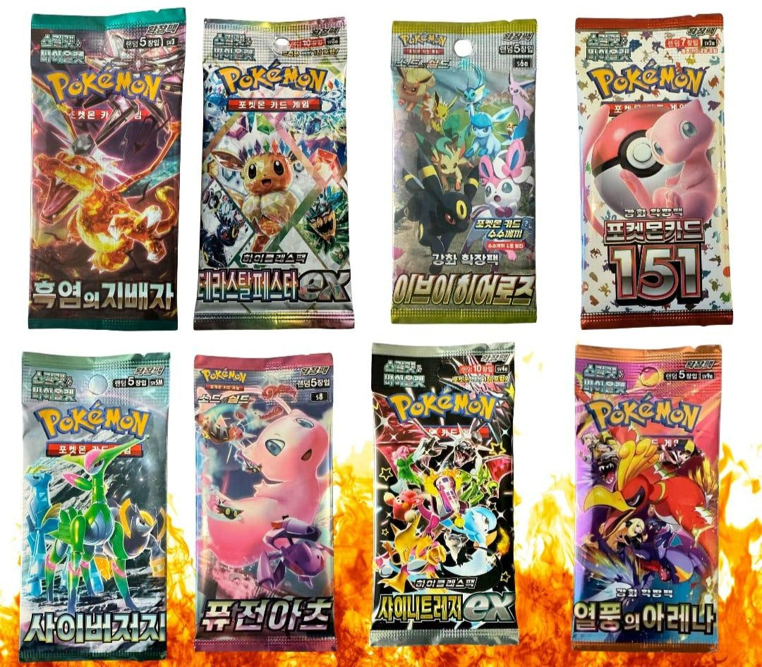 Pokémon Korean Booster Packs