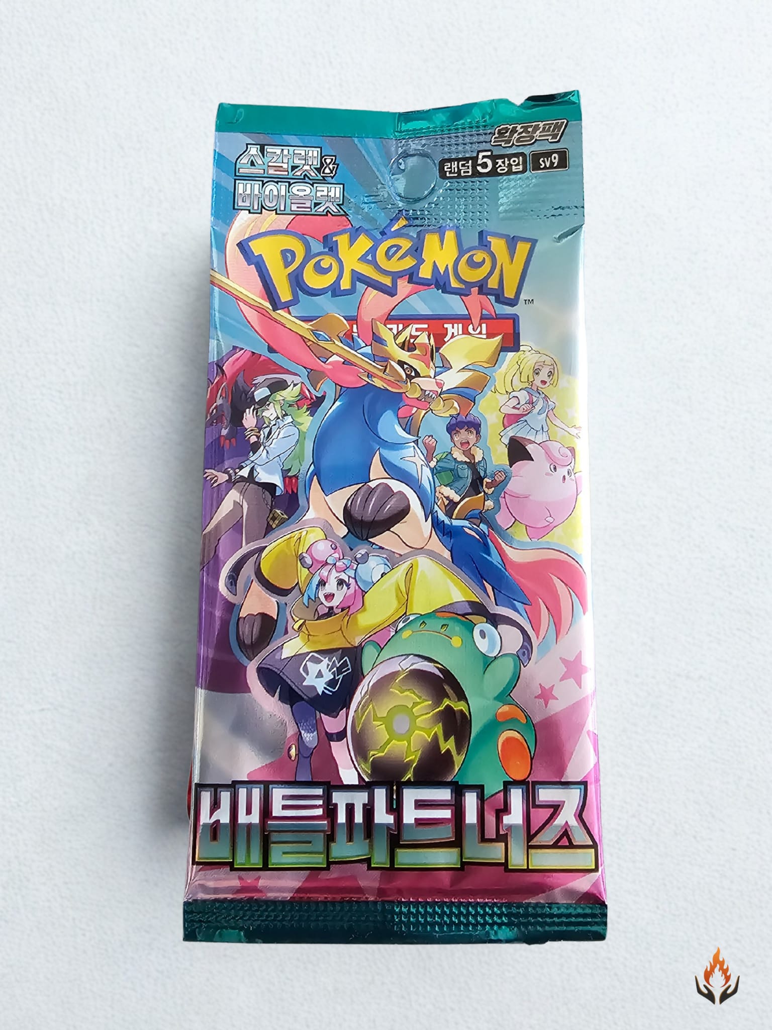 Pokémon Korean Battle Partners sv9 Booster Pack
