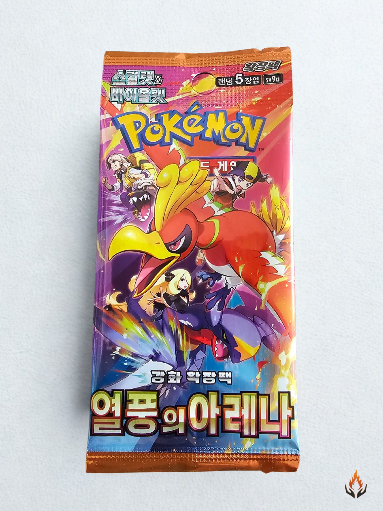 Pokémon Korean Heatwave Arena sv9a Booster Pack
