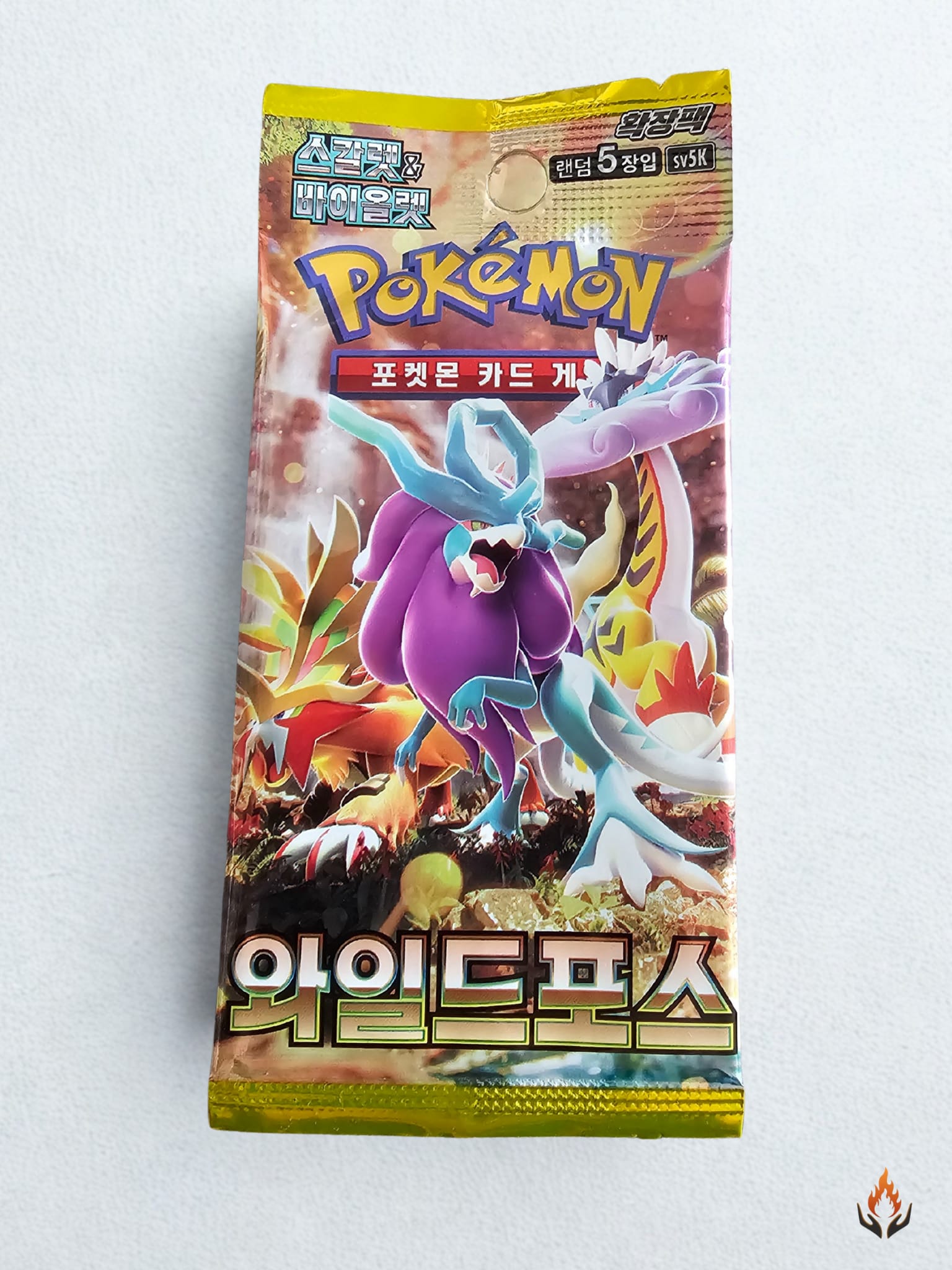 Pokémon Korean Wild Force Sv5K Booster Pack