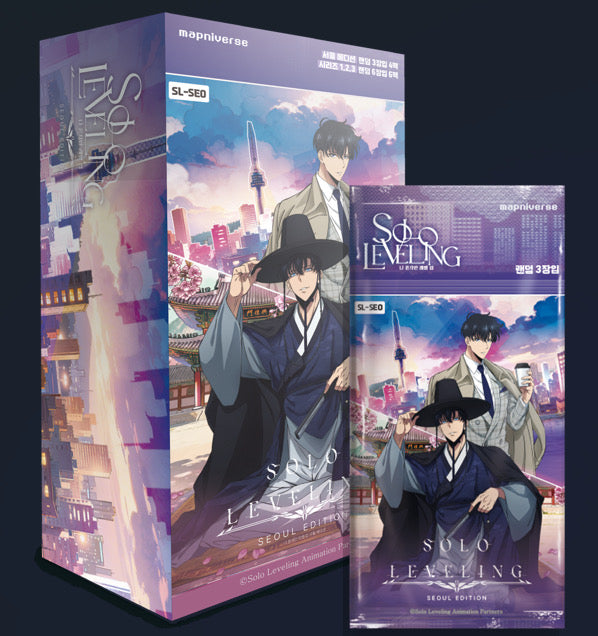 Mapniverse Solo Leveling Series 4 Seoul Edition  Booster Box