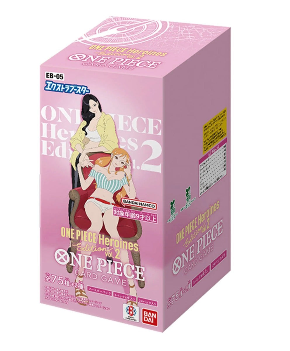 One Piece Japanese EB05 Heroines Edition Vol.2 Booster Box (PRE ORDER)