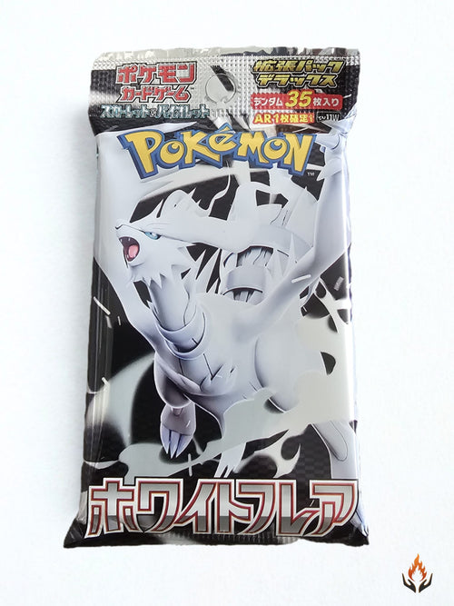 pokemon japanese white flare booster box Pokémon Japanese White Flare sv11W Deluxe Booster Pack – Fire Hands Collectibles