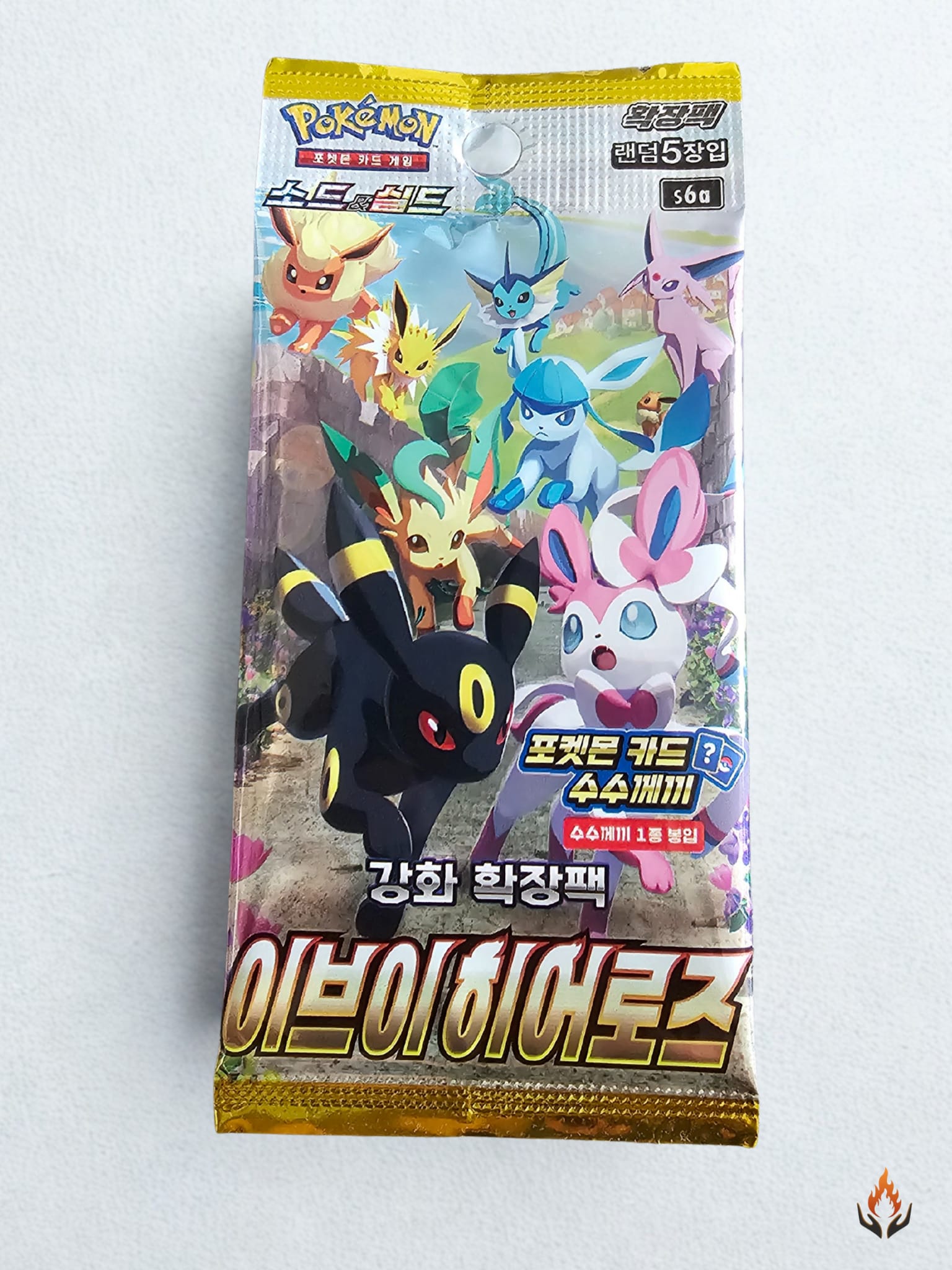Pokémon Korean Eevee Heroes s6a Booster Pack