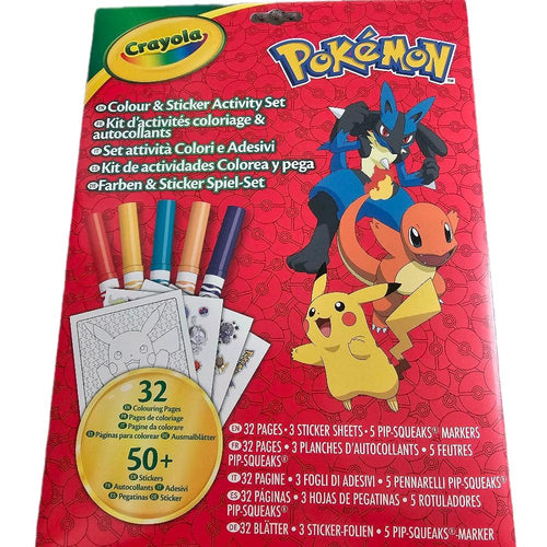 Crayola Pokémon Colour & Activity Set