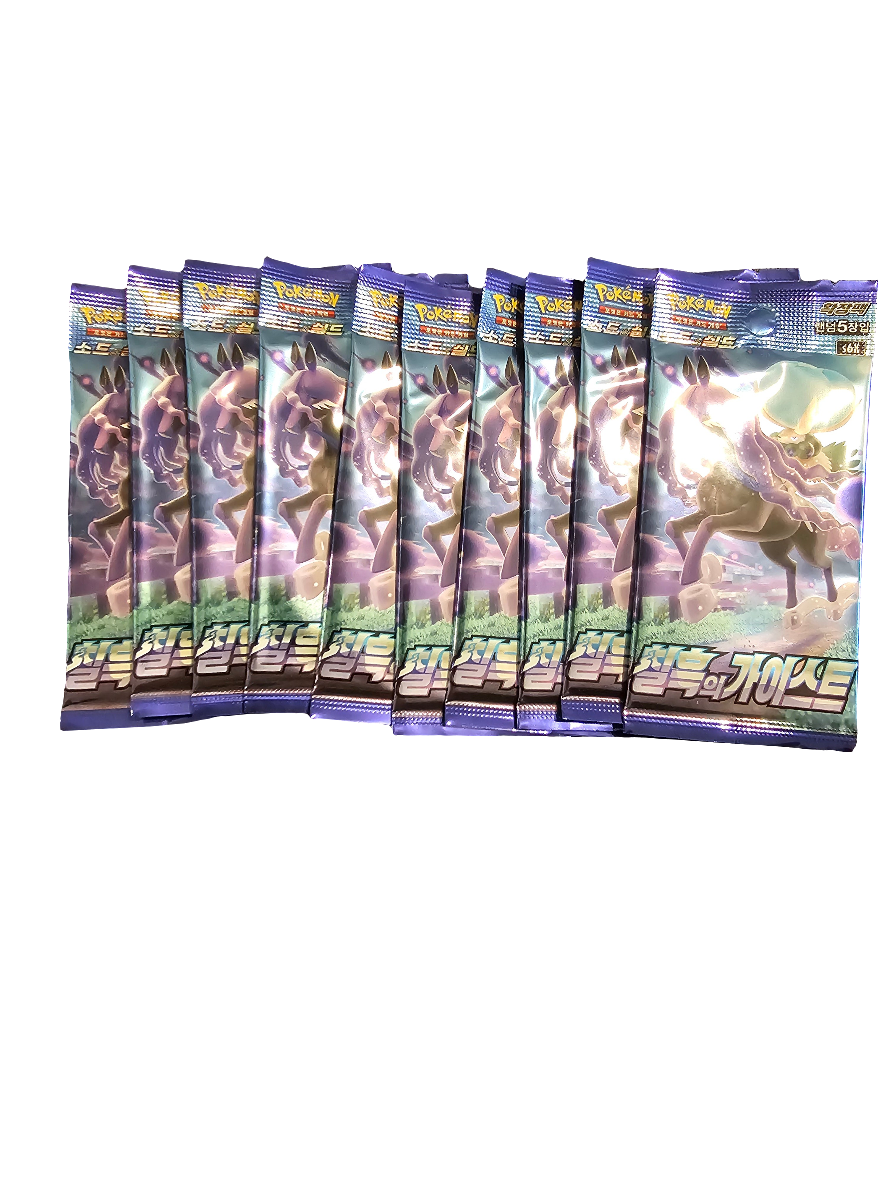 Pokemon Korean Jet Black Poltergeist Booster Pack