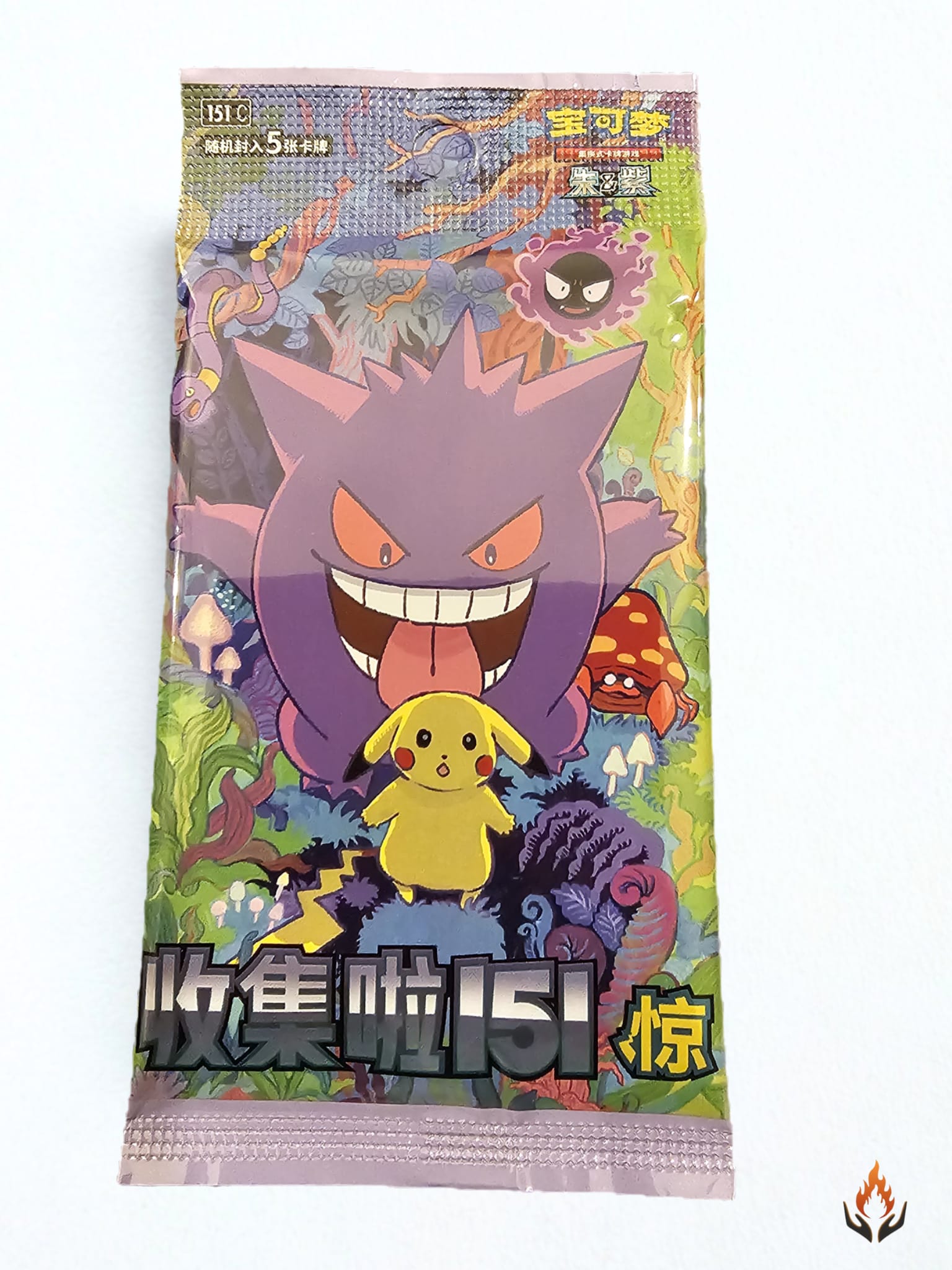 Pokemon Collect 151 Surprise 151 C Simplified Chinese Slim Booster Pack