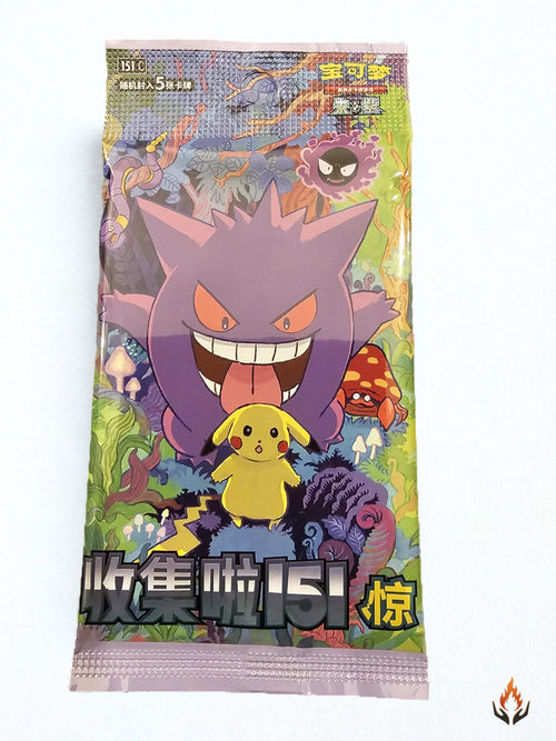 collect 151 surprise slim booster box Pokemon 151 C Simplified Chinese Pac – Fire Hands Collectibles This set is a the Chinese equivalent of Scarlet Pokemon Collect 151 Suprise Booster