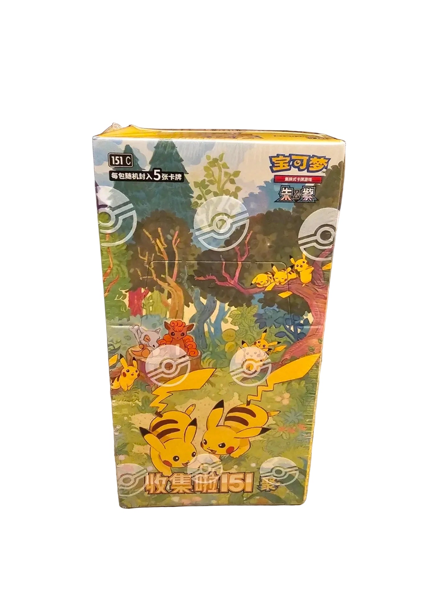 Pokemon Chinese 151c Volume 4 Gathering Slim Booster Box