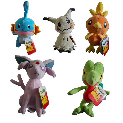 Pokemon Various 8'' Plush