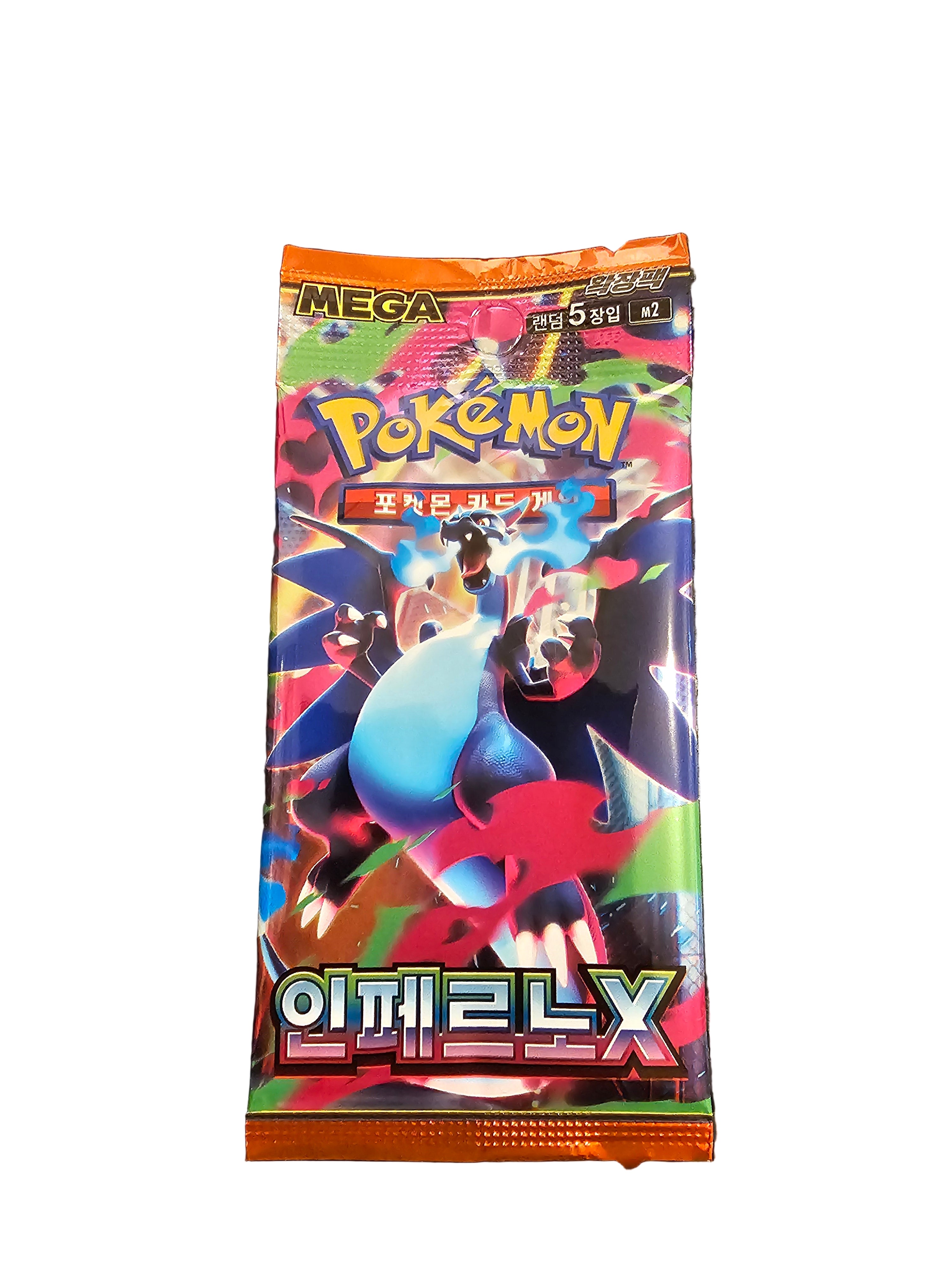 Pokemon Korean Inferno X Booster Pack