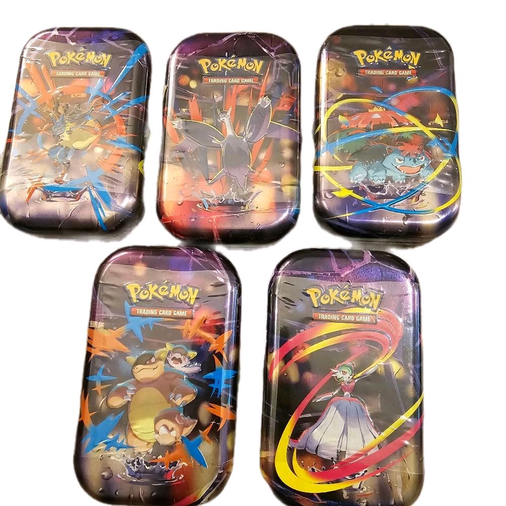Pokémon English Mega Evolutions Tin (Random Artwork)