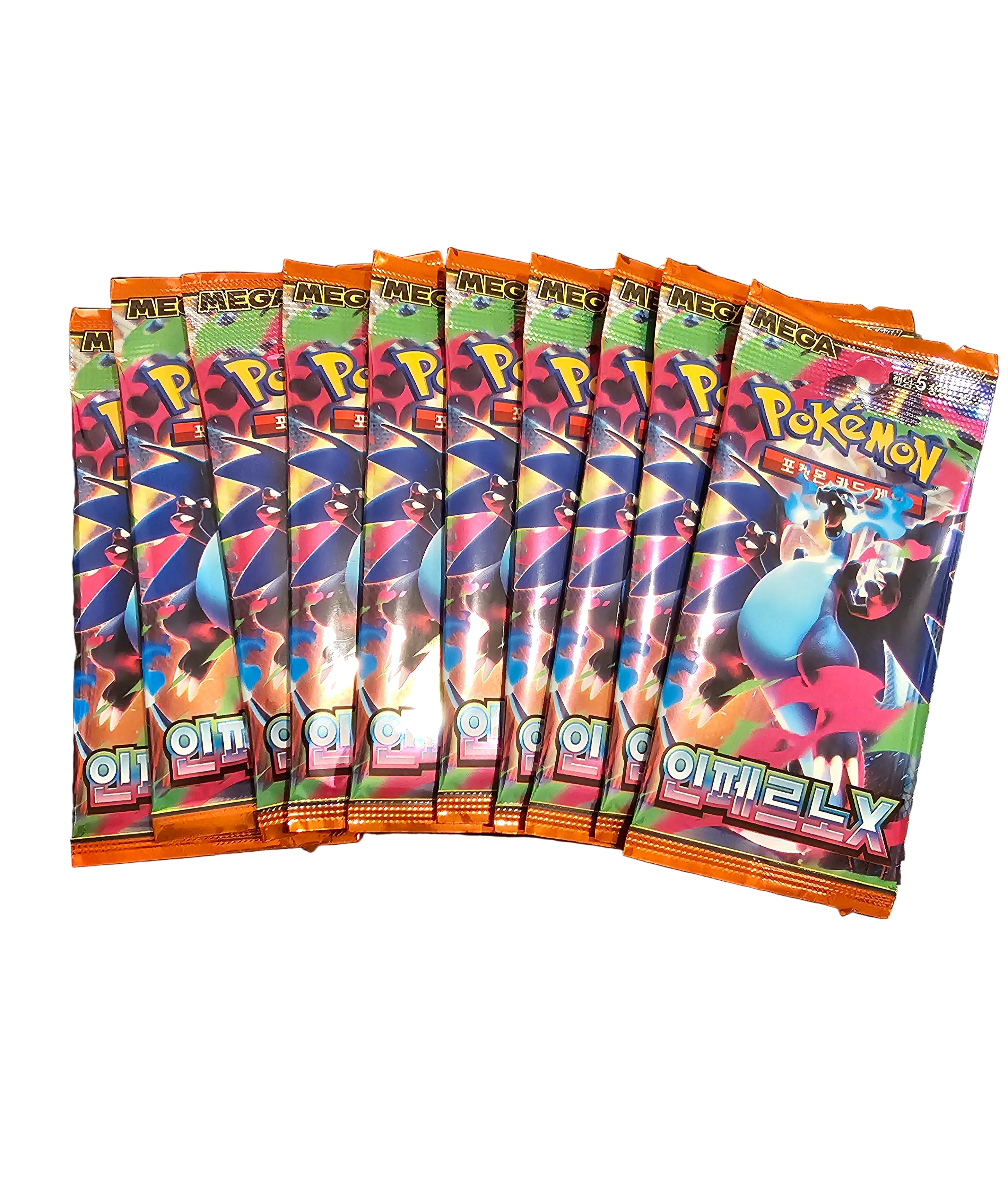 Pokemon Korean Inferno X Booster Pack