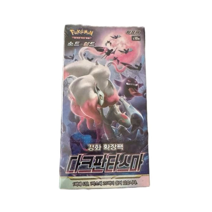 Pokemon Dark Phantasma s10a Korean Booster Box